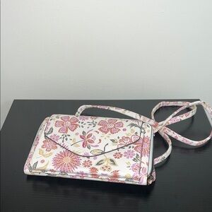 Floral White Crossbody Bag